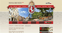 Desktop Screenshot of hotel-bilykun.cz